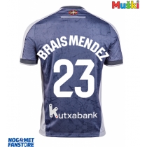 Real Sociedad Brais Mendez #23 Gostujuci Dres 2025-26 Kratak Rukav